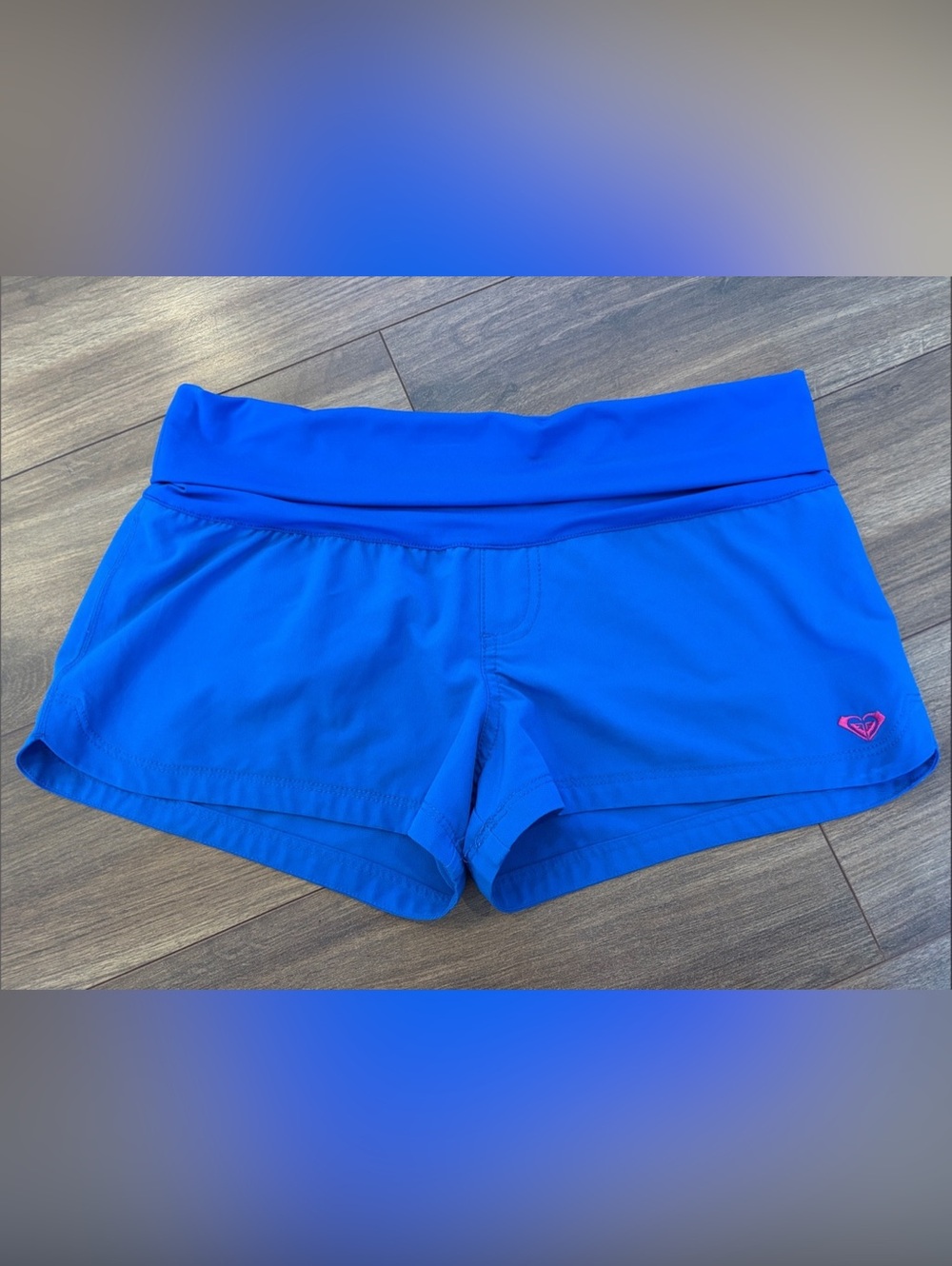 Roxy Endless Summer Board Shorts Women's Athletic Shorts Blue Size Medium